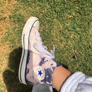 Tie dye converse